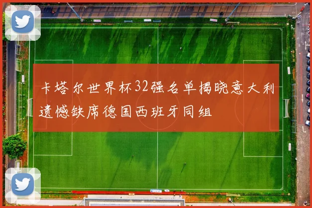 卡塔尔世界杯32强名单揭晓意大利遗憾缺席德国西班牙同组