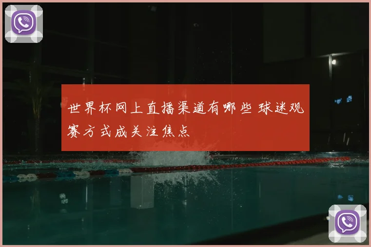 世界杯网上直播渠道有哪些 球迷观赛方式成关注焦点